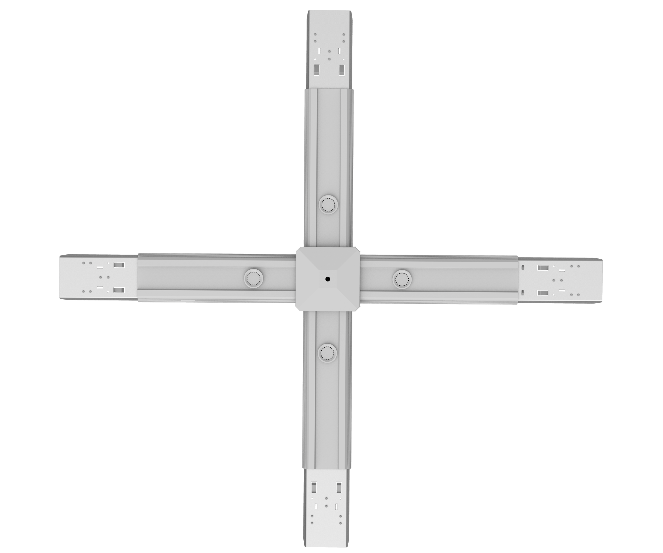 LED lineárny lištový systém ELLA – zapojenie do kríža