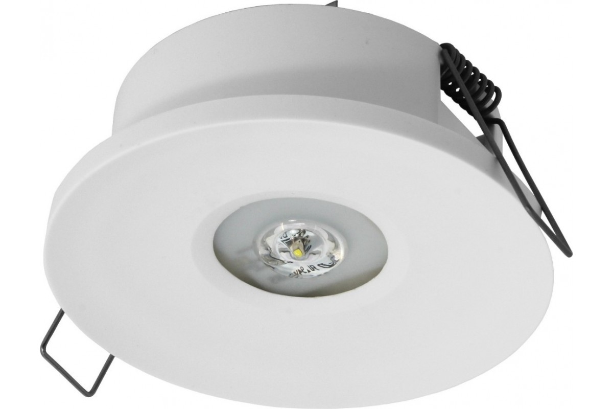 LED núdzové svietidlo ZARA – vsadená montáž