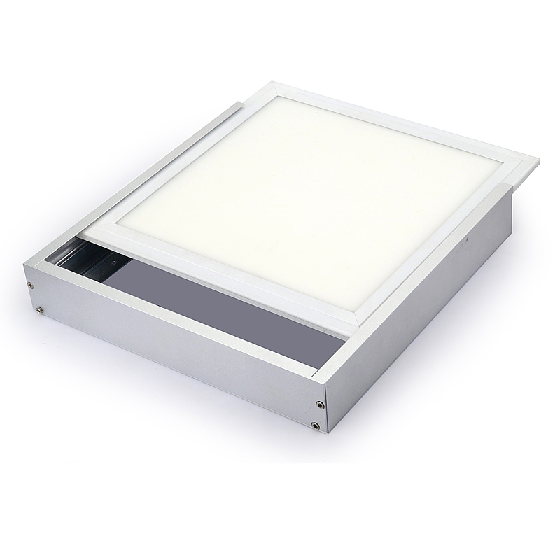 LED Panel with a surface mounting frame