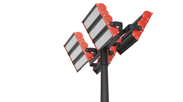 LED Floodlight FIONA I. - pole mounted